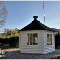 Lysthus Viking 9m2 bak