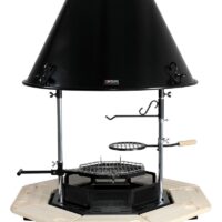 Polar grill M8 med hette.