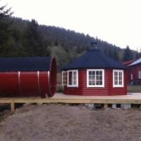 lysthus med grill