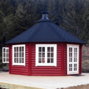 lysthus med grill