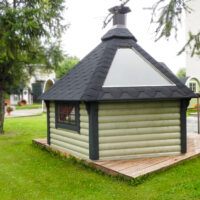 Grill Cabin 9.2 m2 Viking (glass roof panel) (1)