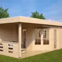 Hagestue Paula 12,5m2 med bod.