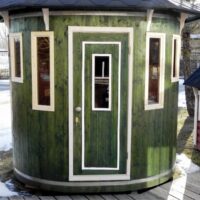 Viking vertikal sauna
