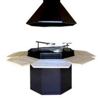Standard 8 corners Grill and Chimney KIT 1