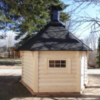 Grillhytte 4,5 m2, utvendig